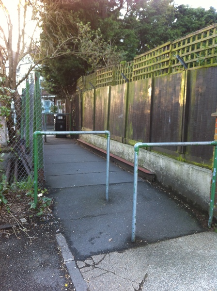 The photo for Rosslyn Ave Footbridge - Obstruction.